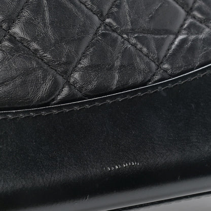 Chanel Aged Calfskin Quilted Small Gabrielle Backpack Black 11 of 13