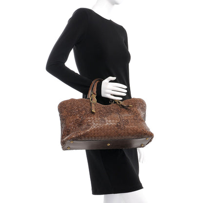 Bottega Veneta Nappa Intrecciato Cornely Tote Pepe 2 of 8