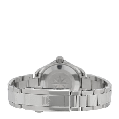 Tag Heuer Stainless Steel 30mm Aquaracer Lady Quartz Watch Silver WBP1411 3 of 5