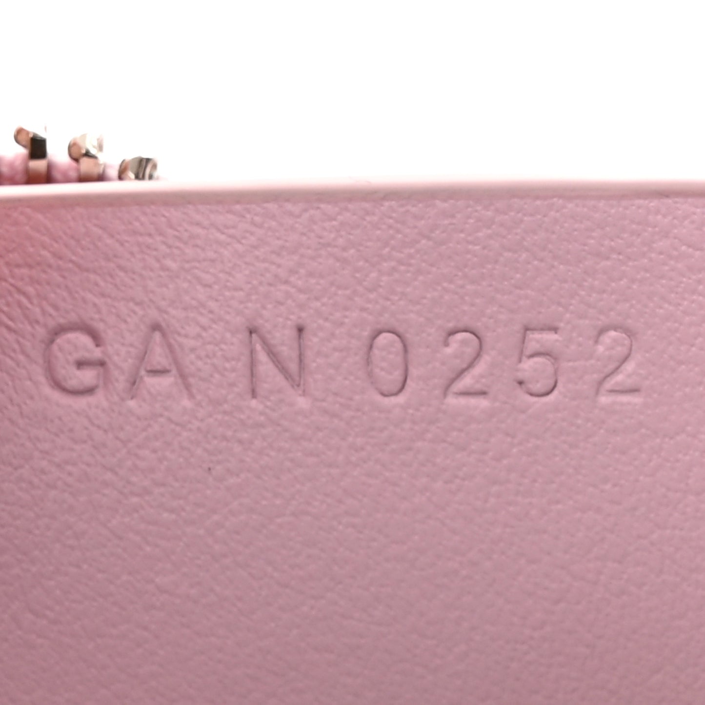 Coated Canvas Logo 4G Embossed Small Moon Cut Out Shoulder Bag Blossom Pink