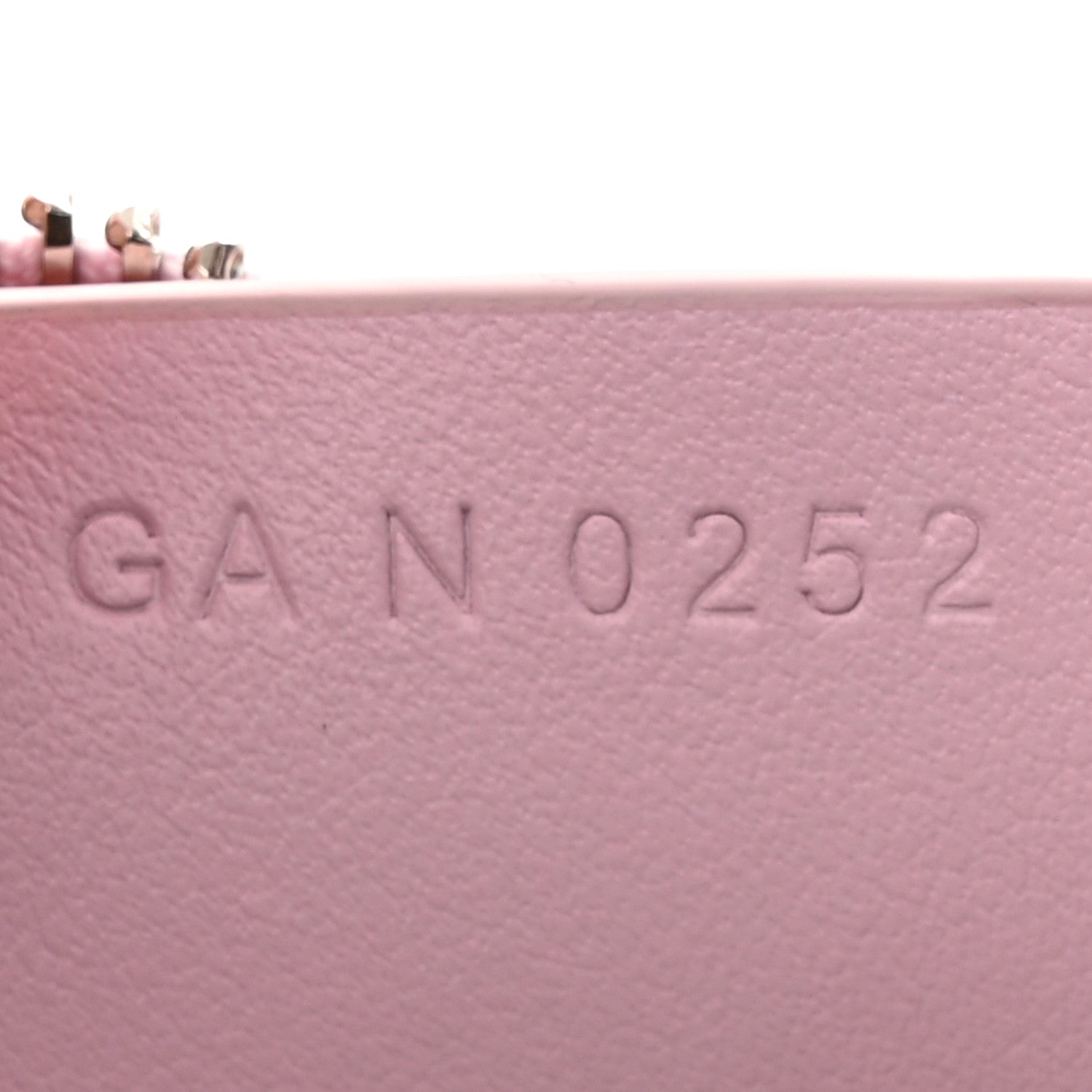 Givenchy Coated Canvas Logo 4G Embossed Small Moon Cut Out Shoulder Bag Blossom Pink 7 of 10