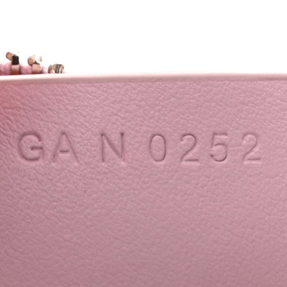 Givenchy Coated Canvas Logo 4G Embossed Small Moon Cut Out Shoulder Bag Blossom Pink 7 of 10