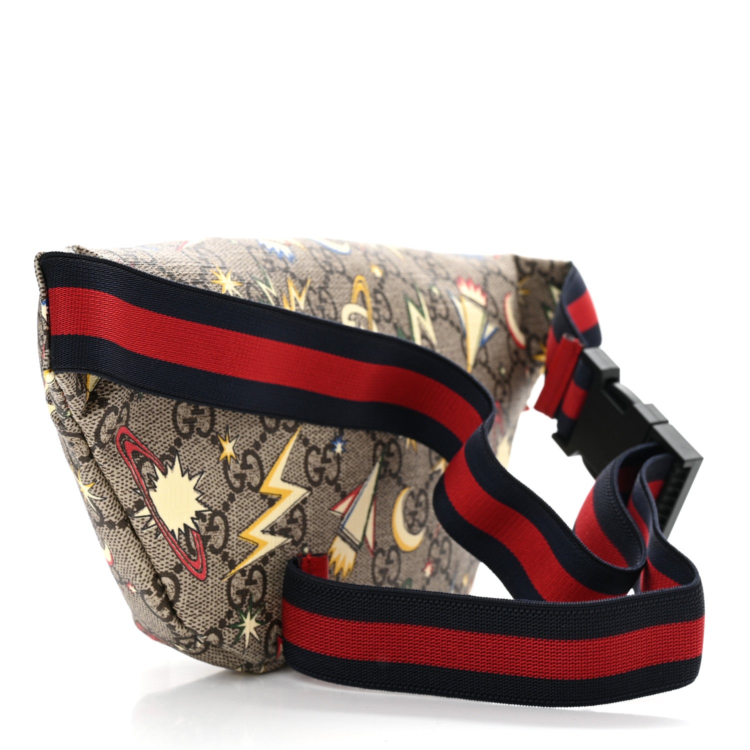 Gucci GG Supreme Monogram Childrens Space Print Belt Bag Multicolor 3 of 10