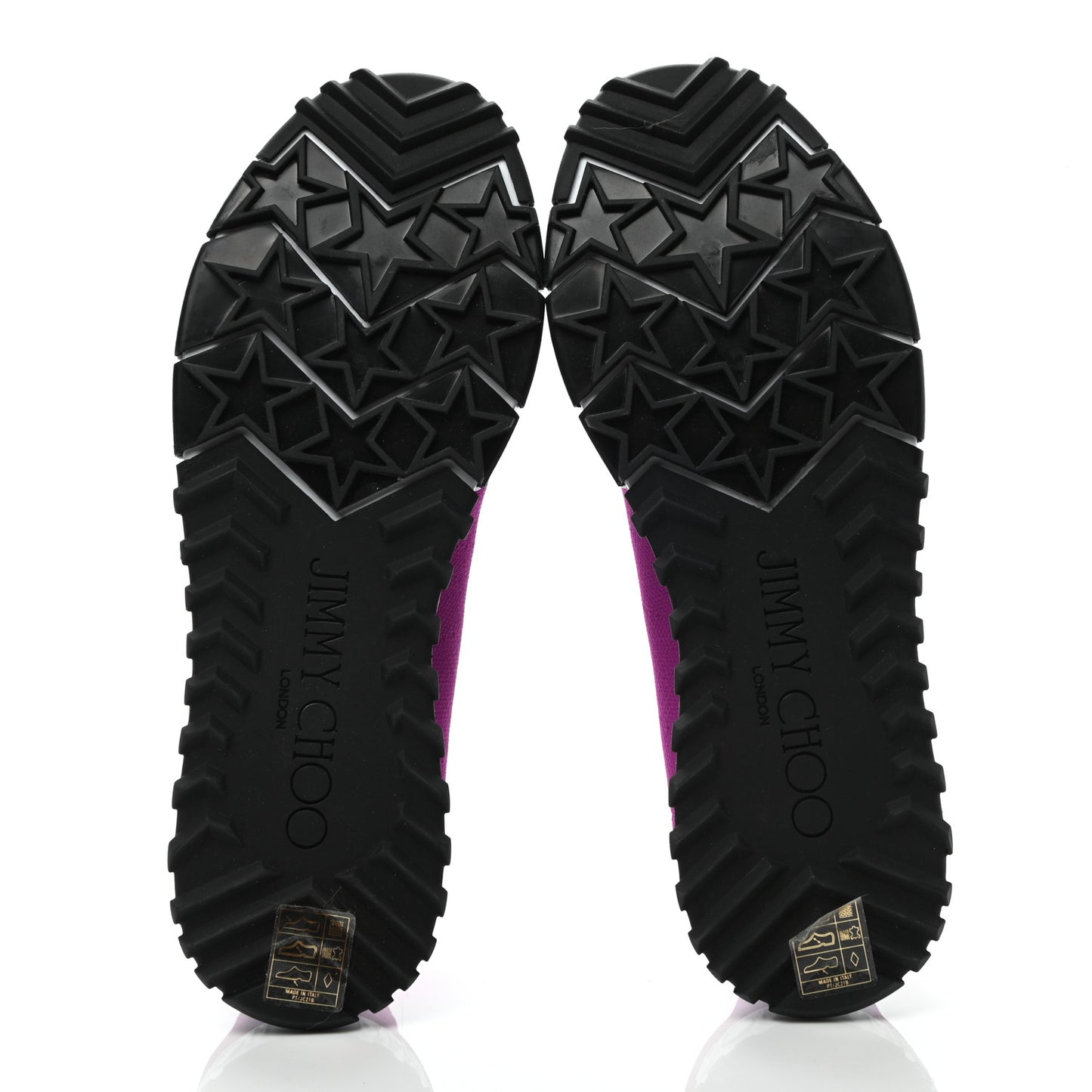 Knit Crystal Verona Sneaker 37.5 Hot Pink Fuchsia