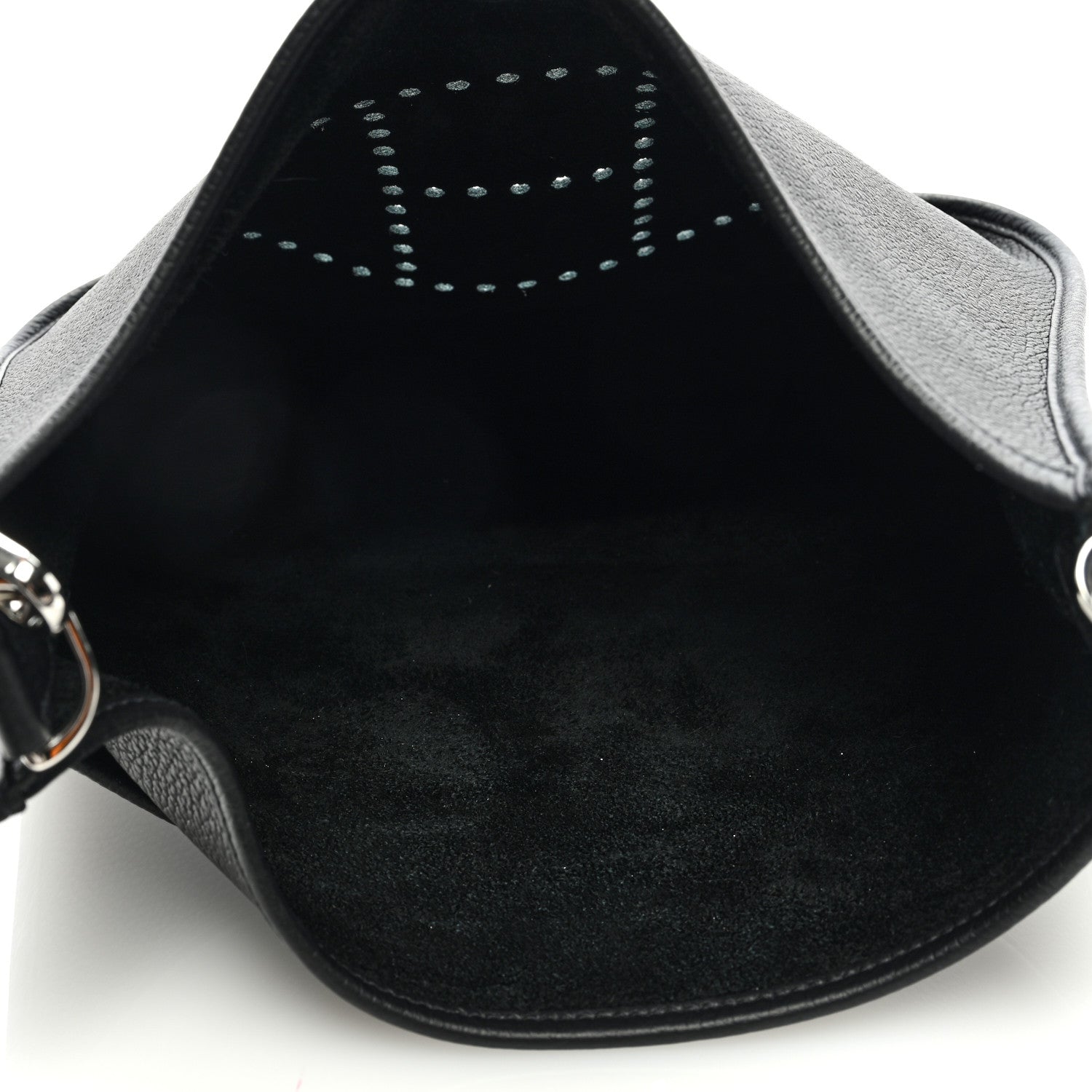 Hermes Taurillon Clemence Evelyne III PM Black 5 of 9
