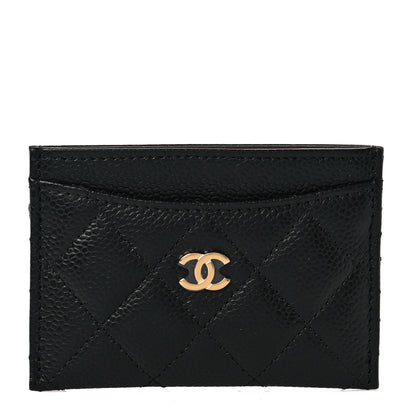 Chanel Caviar Quilted Card Holder Black 1 of 8