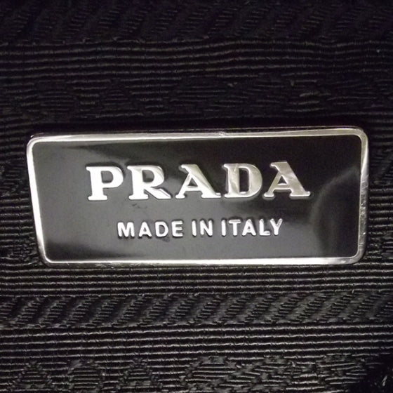 Prada Nylon Logo Messenger Satchel 8 of 11