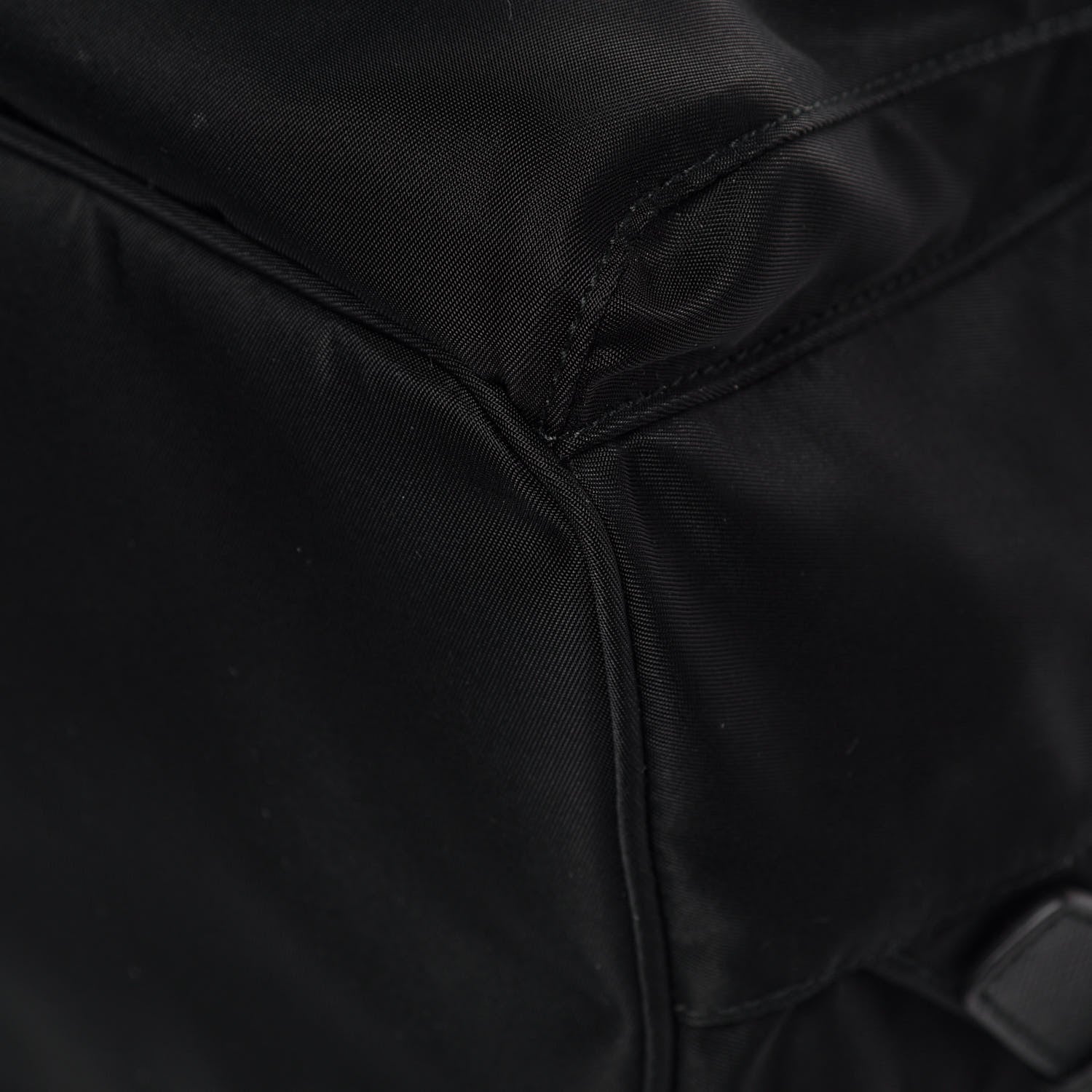 Prada Tessuto Nylon Vela Saffiano Large Backpack Black 8 of 10