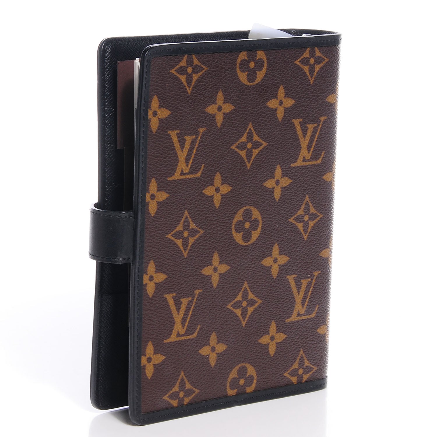 Louis Vuitton Monogram Macassar Medium Ring Agenda 3 of 7
