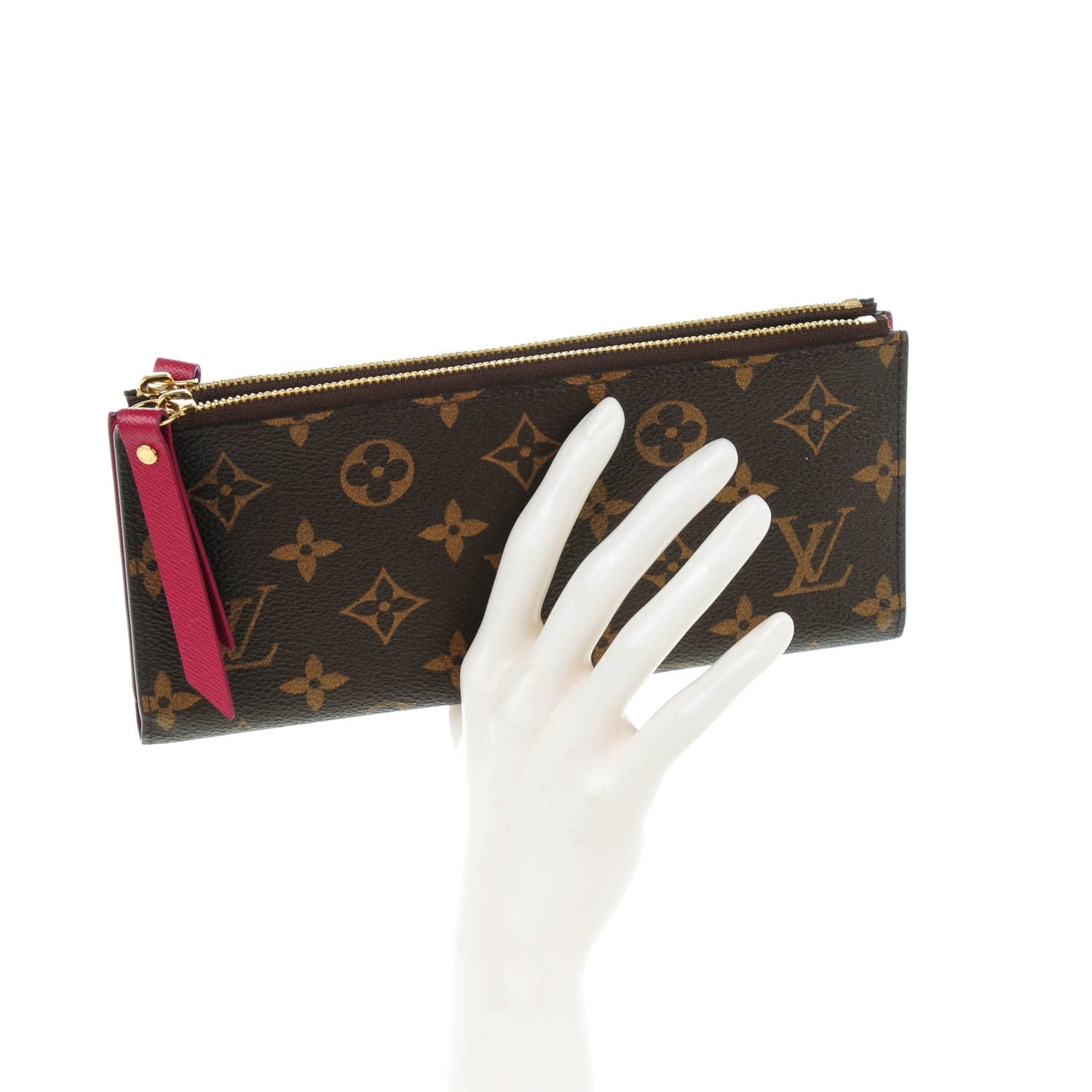 Louis Vuitton Monogram Adele Wallet Fuchsia 2 of 7