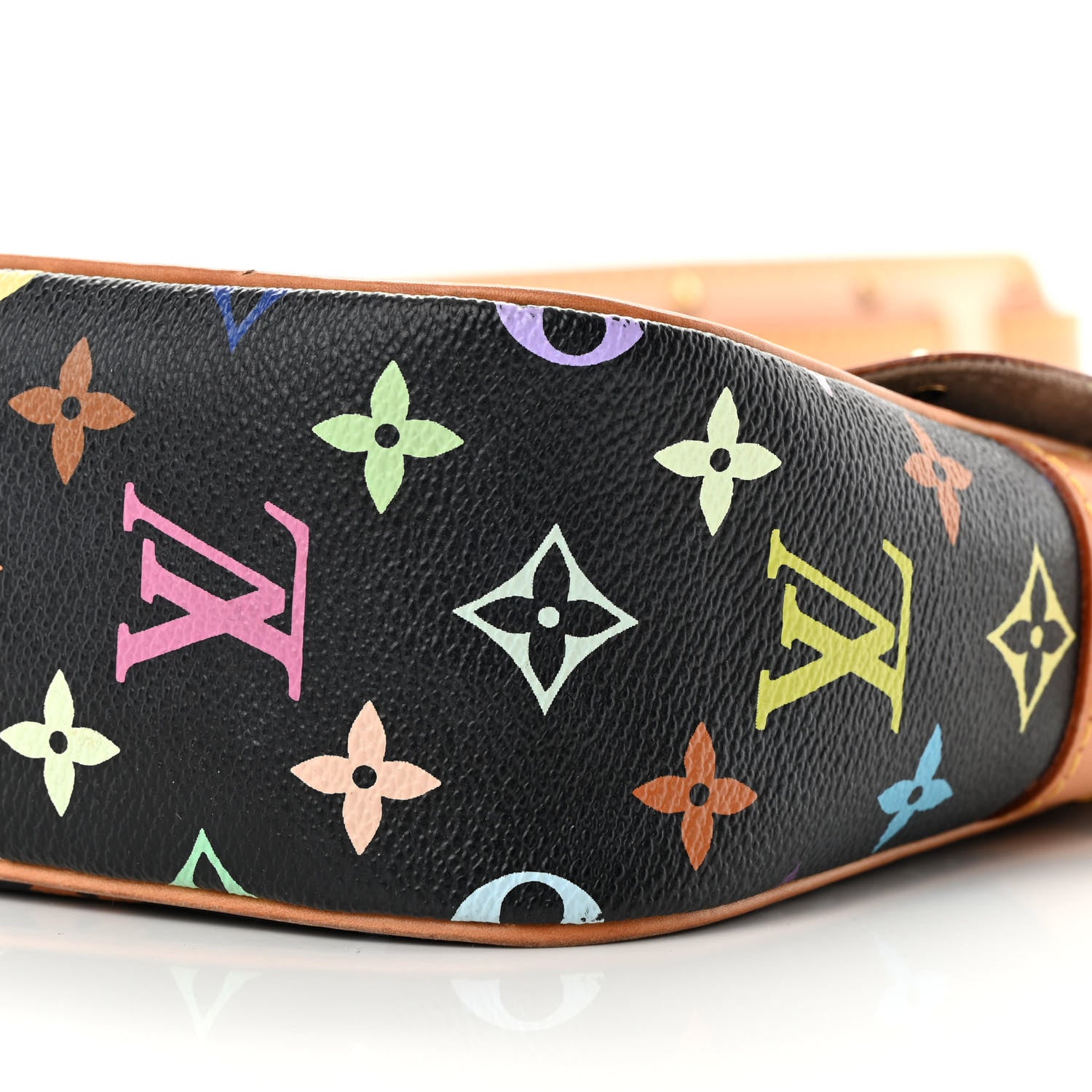 Louis Vuitton Monogram Multicolor Sologne Black 9 of 16