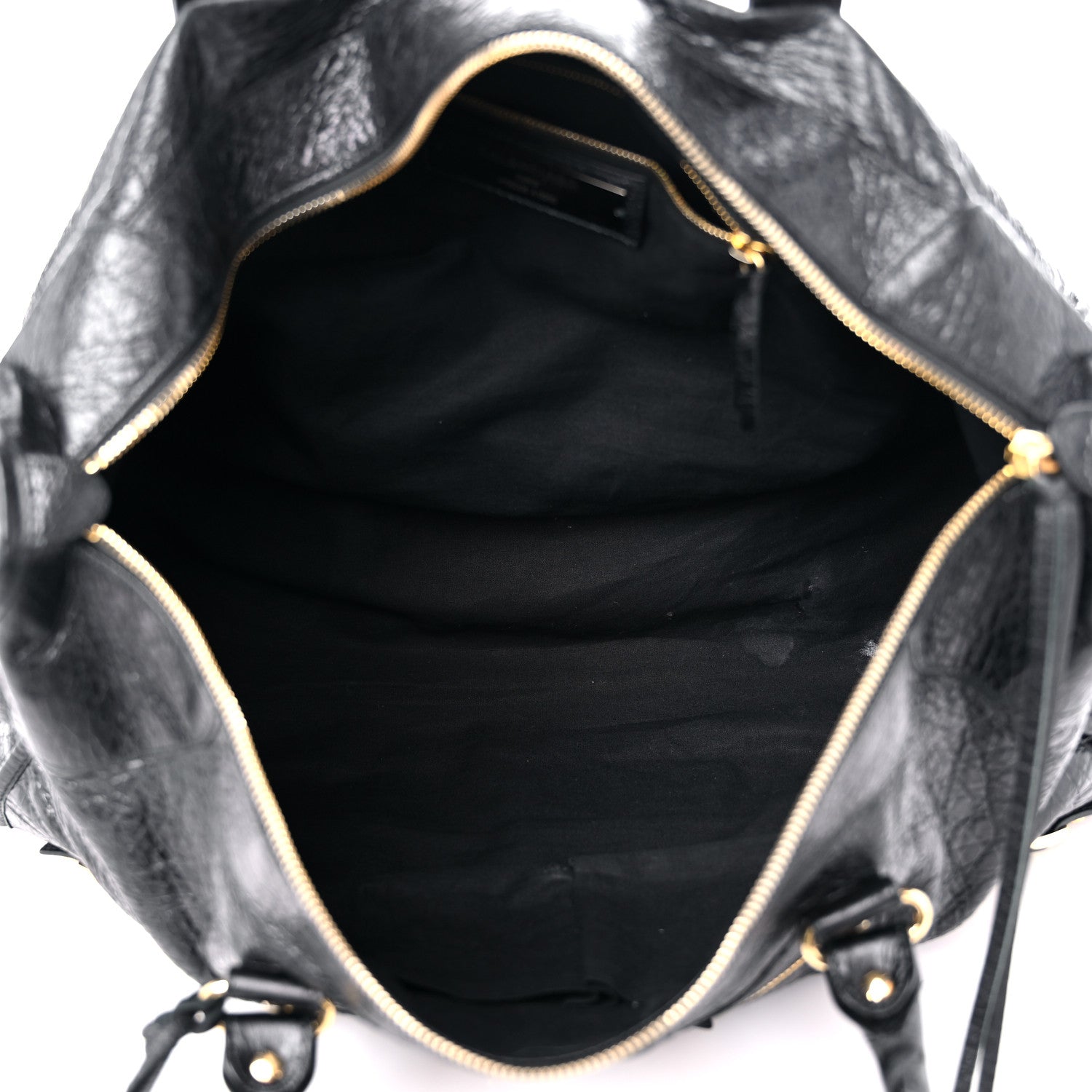 Balenciaga Agneau Classic Gold Hardware Work Black 5 of 14