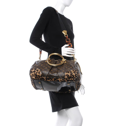 Louis Vuitton Monogram Leopard Stephen Bag 2 of 12