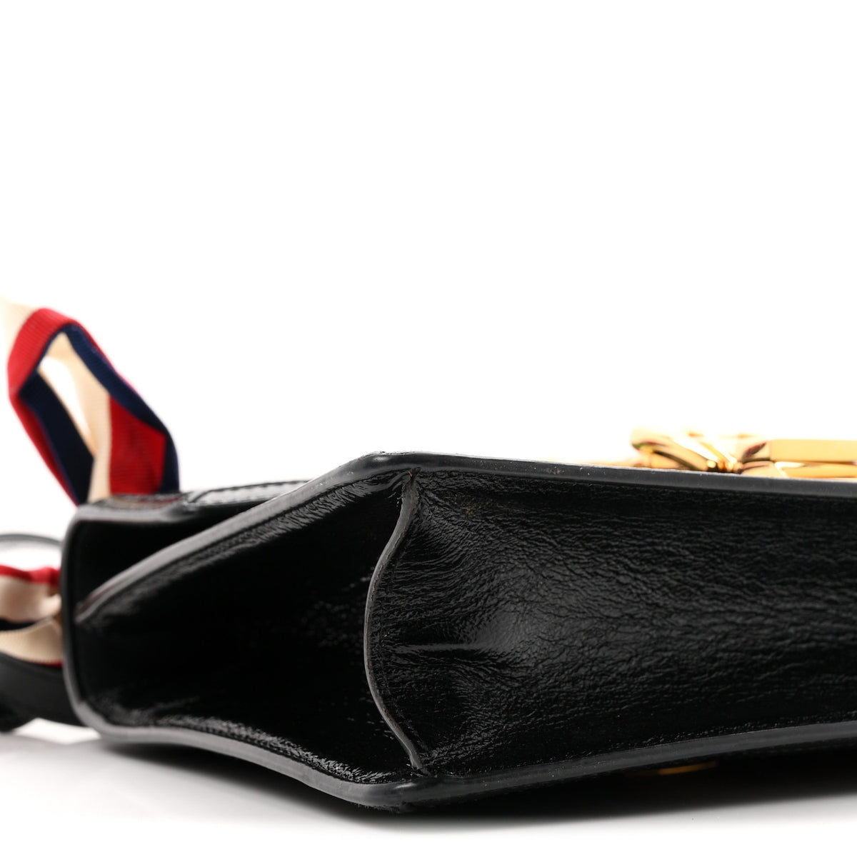 Velvet GG Monogram Small Sylvie Shoulder Bag Black