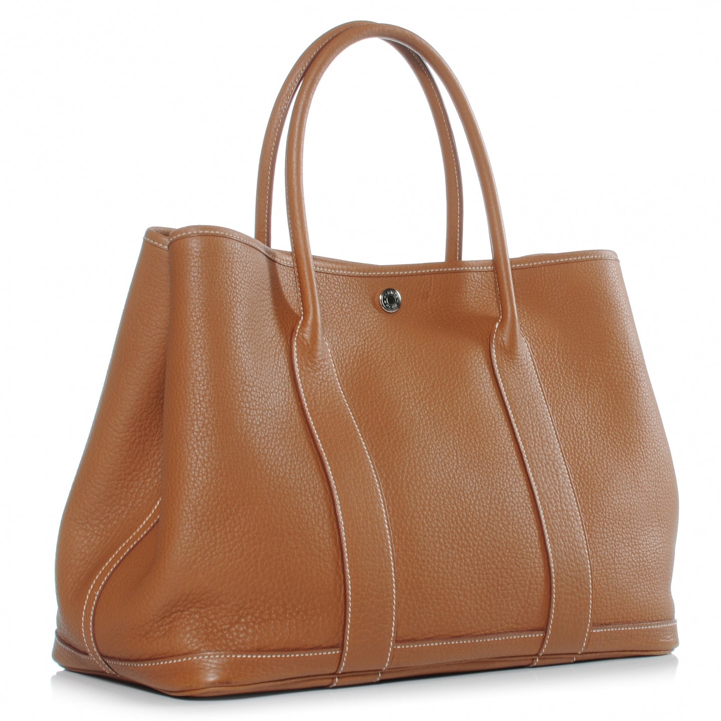 Veau Negonda Garden Party Tote 36 Gold