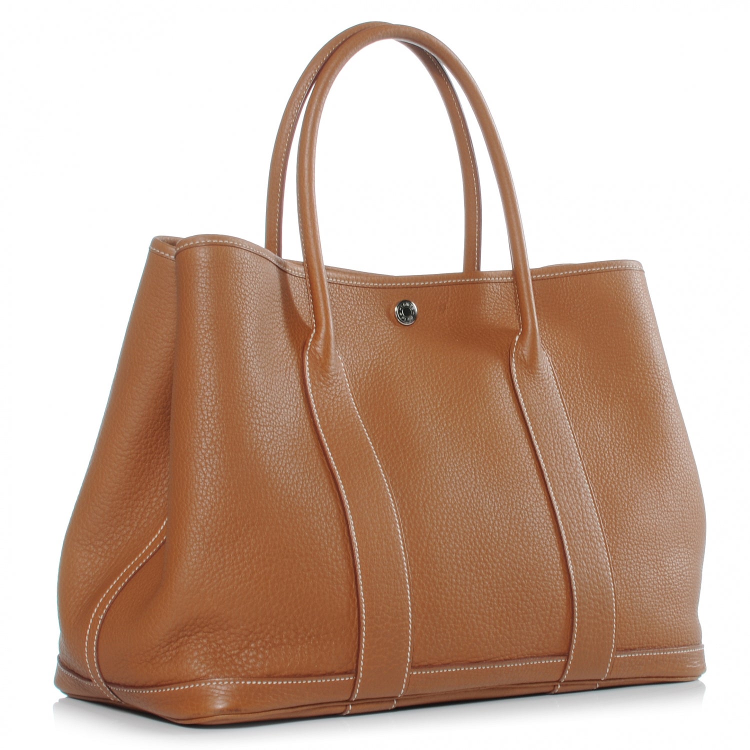 Hermes Veau Negonda Garden Party Tote 36 Gold 3 of 8