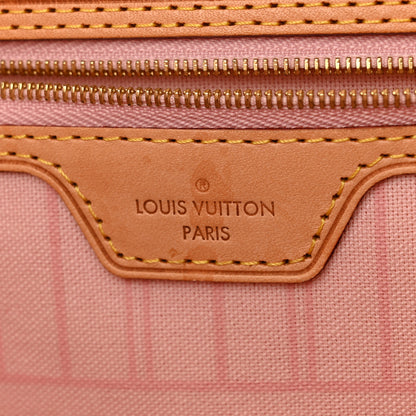 Louis Vuitton Damier Azur Neo Neverfull GM Rose Ballerine 7 of 12