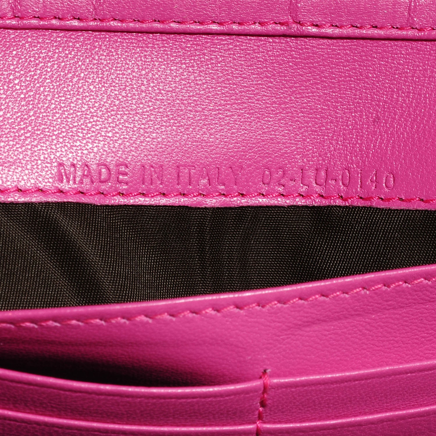 Christian Dior Patent Ultimate Rendez-Vous Convertible Wallet Fuchsia 8 of 8