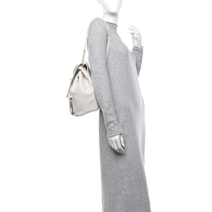 Chanel Caviar Quilted Business Affinity Backpack White 2 of 11