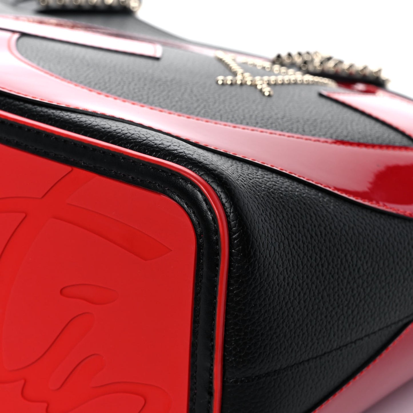 Calfskin Cabata Love Empire Paris Tote Black