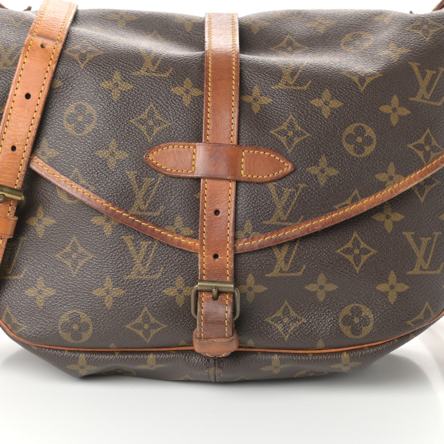 Louis Vuitton Monogram Saumur 30 8 of 10