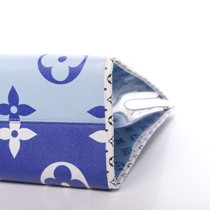 Louis Vuitton Monogram Giant Saint Tropez Onthego Blue 10 of 11