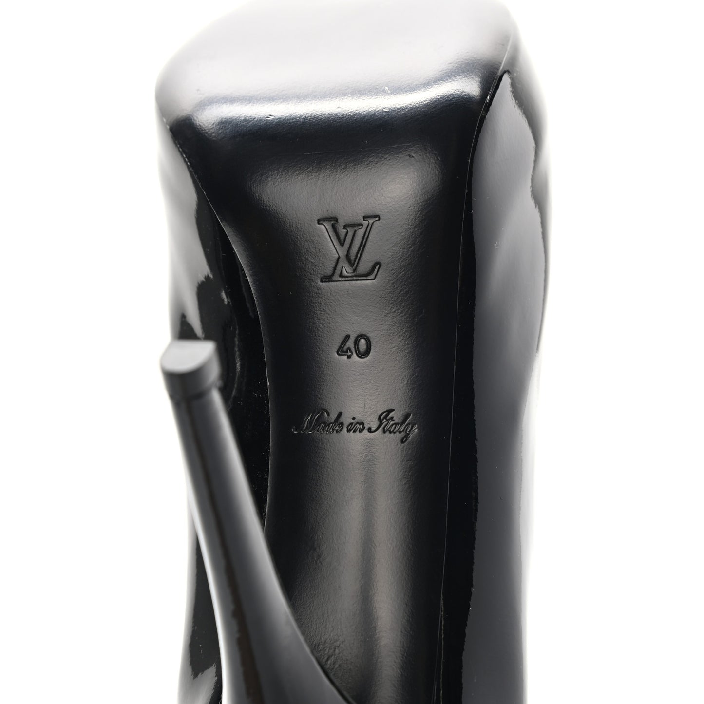 Patent Oh Really Peep Toe Pumps 40 Black