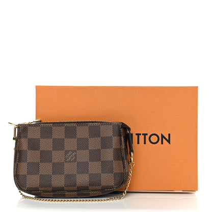 Louis Vuitton Damier Ebene Mini Pochette Accessories 7 of 7