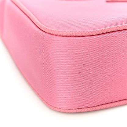 Prada Tessuto Nylon Saffiano Mini Re-Edition 2000 Shoulder Bag Begonia 5 of 11