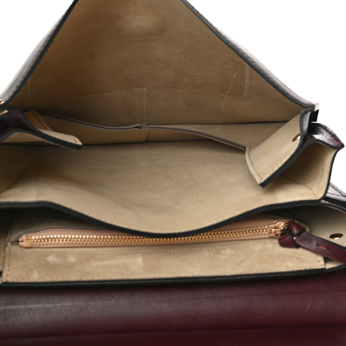 Calfskin Suede Medium Faye Shoulder Bag Intense Violine