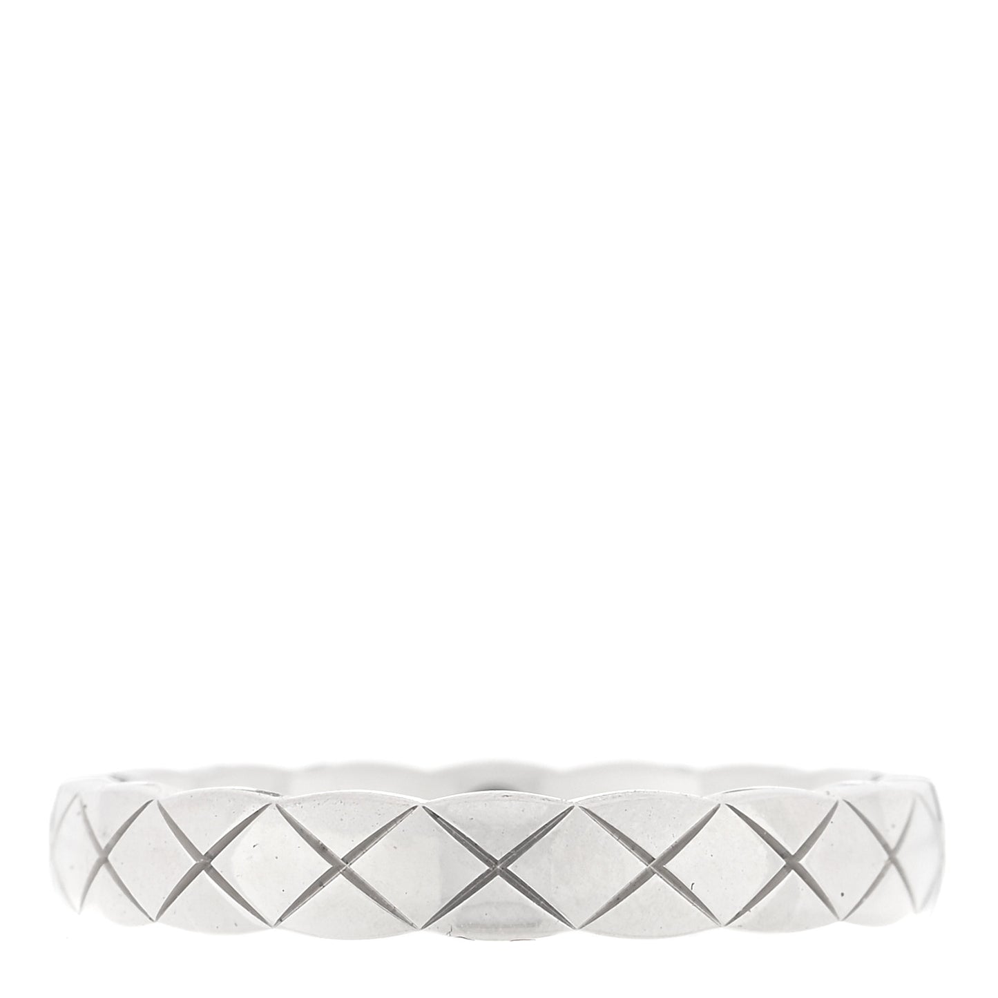 18K White Gold Mini Coco Crush Ring 52 6