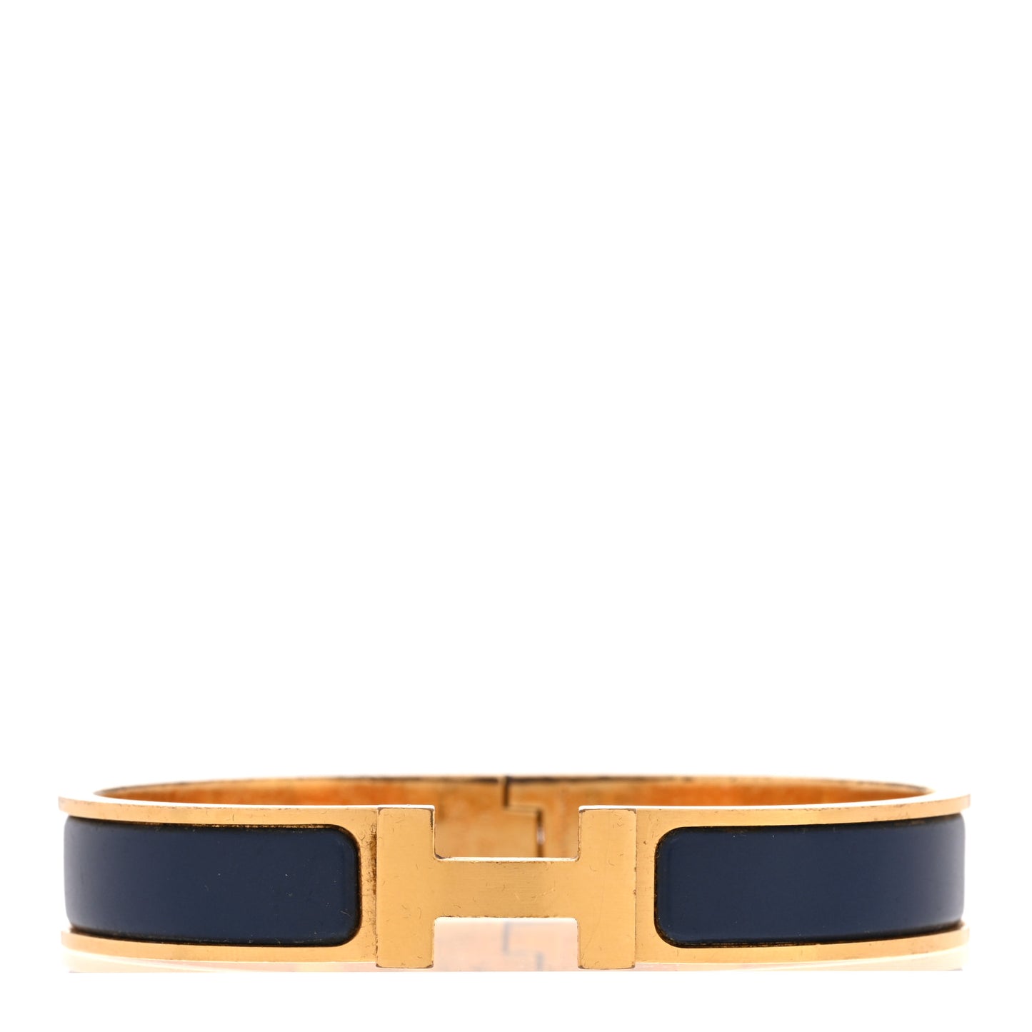 Matte Enamel Narrow Clic Clac HH Bracelet T4 Bleu Biarritz