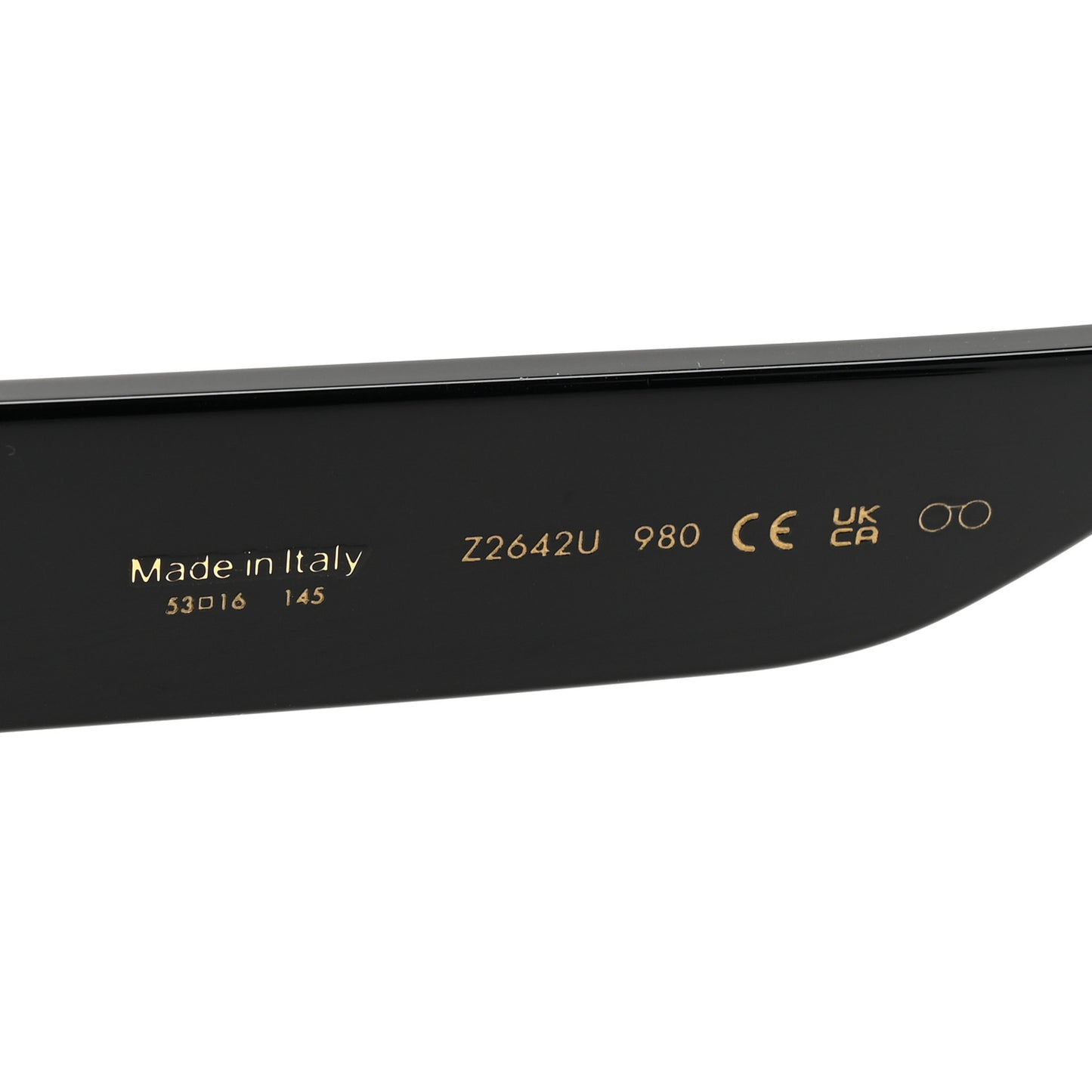 Acetate LV Circle Large Cat Eye Sunglasses Z2642U Black