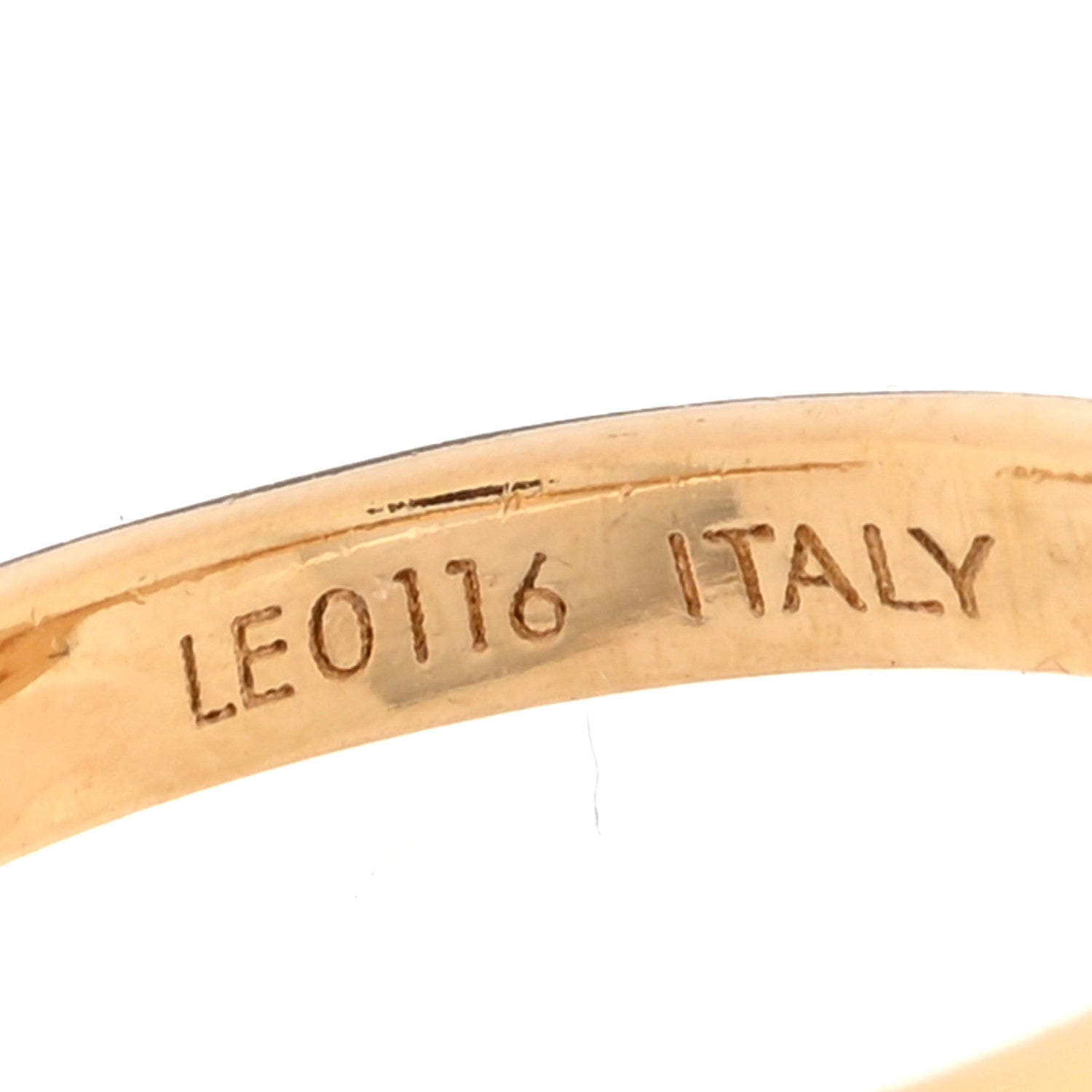 Louis Vuitton LV And Me Letter Q Ring M 50/5.25 Gold 5 of 5
