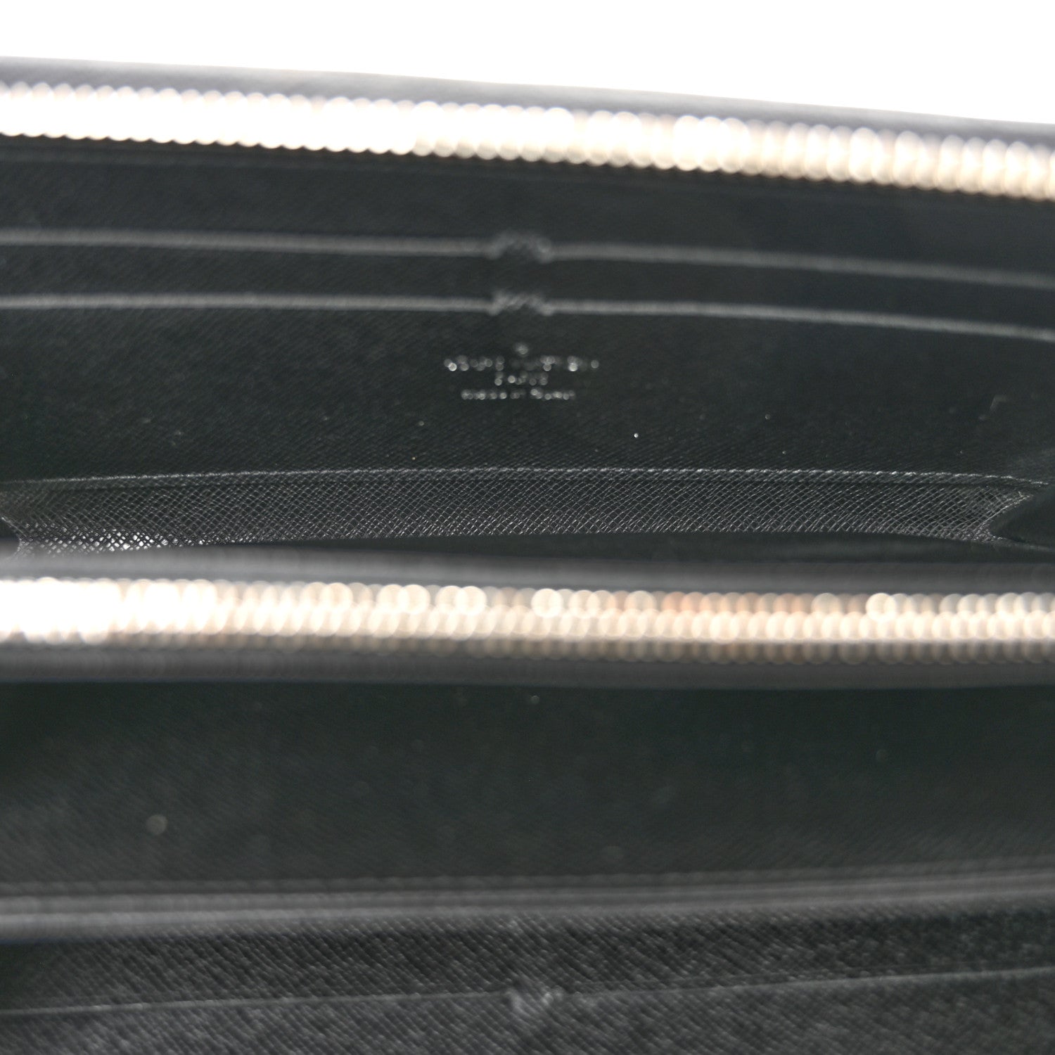 Louis Vuitton Epi Zippy Wallet Black 5 of 11
