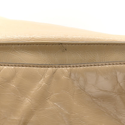 Givenchy Creased Patent Calfskin Medium ID Flap Dune 12 of 12