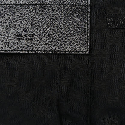 Gucci GG Monogram Double Pocket Belt Bag Black 7 of 9