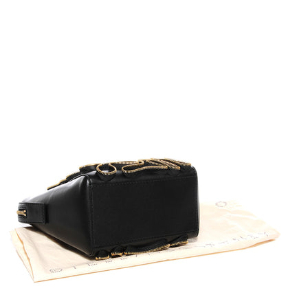 Stella McCartney Faux Leather Small Cavendish Zipper Tote Black 4 of 8