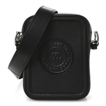 Marc Jacobs Calfskin Signet Stitched Crossbody Bag Black 1 of 10