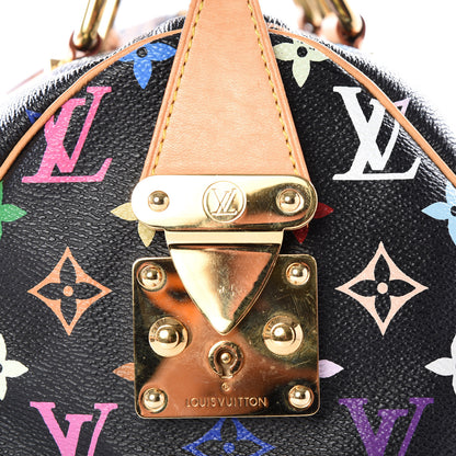 Louis Vuitton Monogram Multicolor Speedy 30 Black 9 of 12