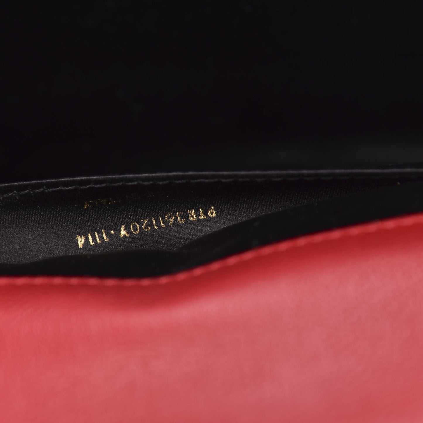 Calfskin Monogram Large Belle De Jour Clutch Red