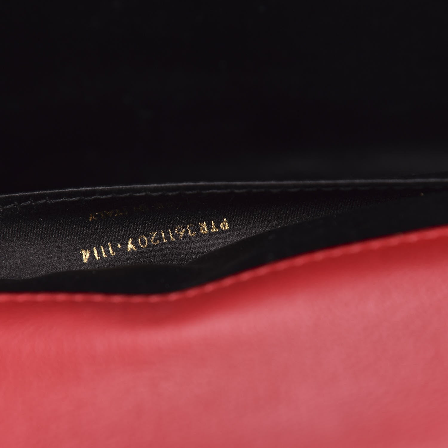 Saint Laurent Calfskin Monogram Large Belle De Jour Clutch Red 7 of 10