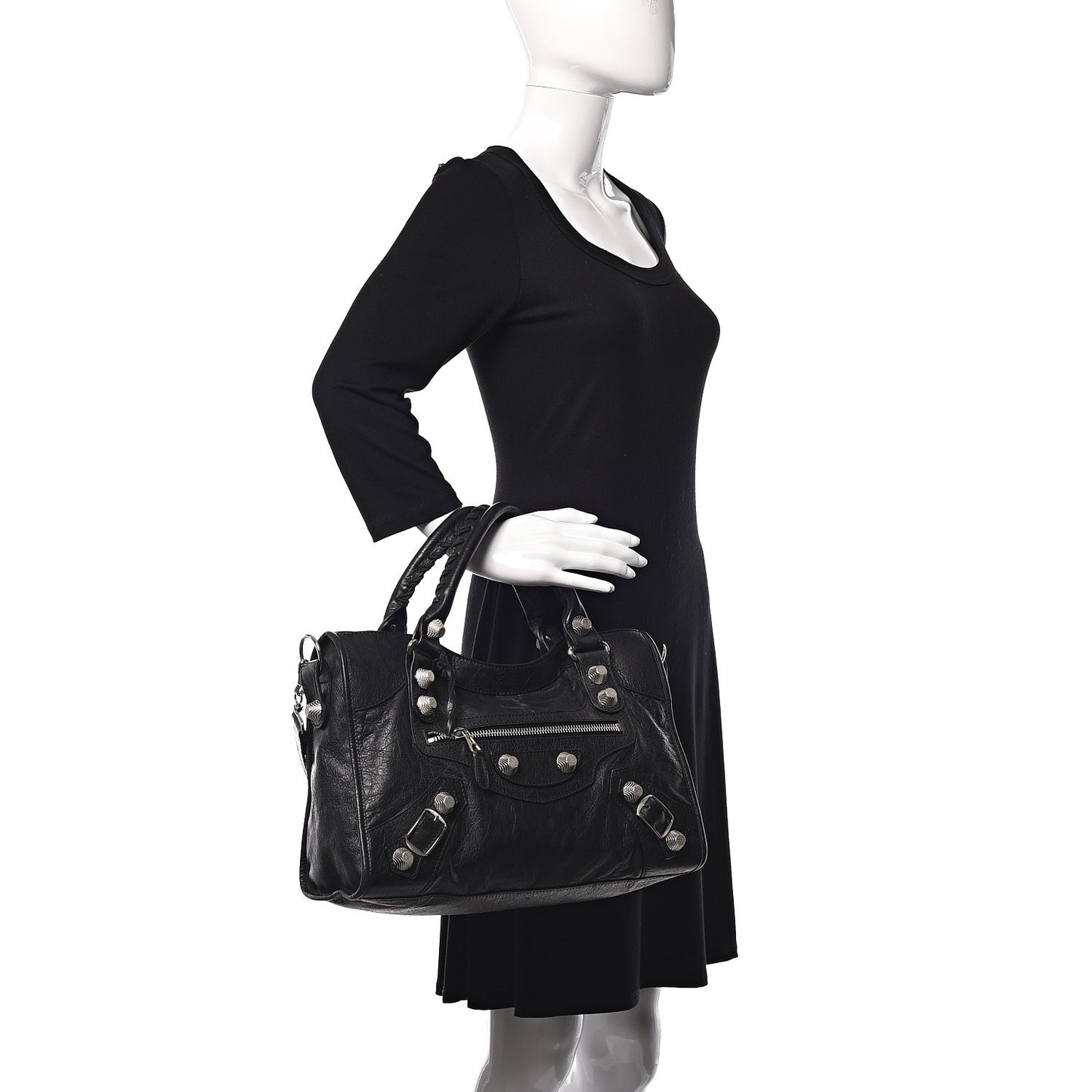 Agneau Giant 21 Silver Hardware City Black