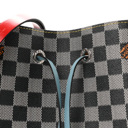 Louis Vuitton Damier Neonoe Black White 8 of 10