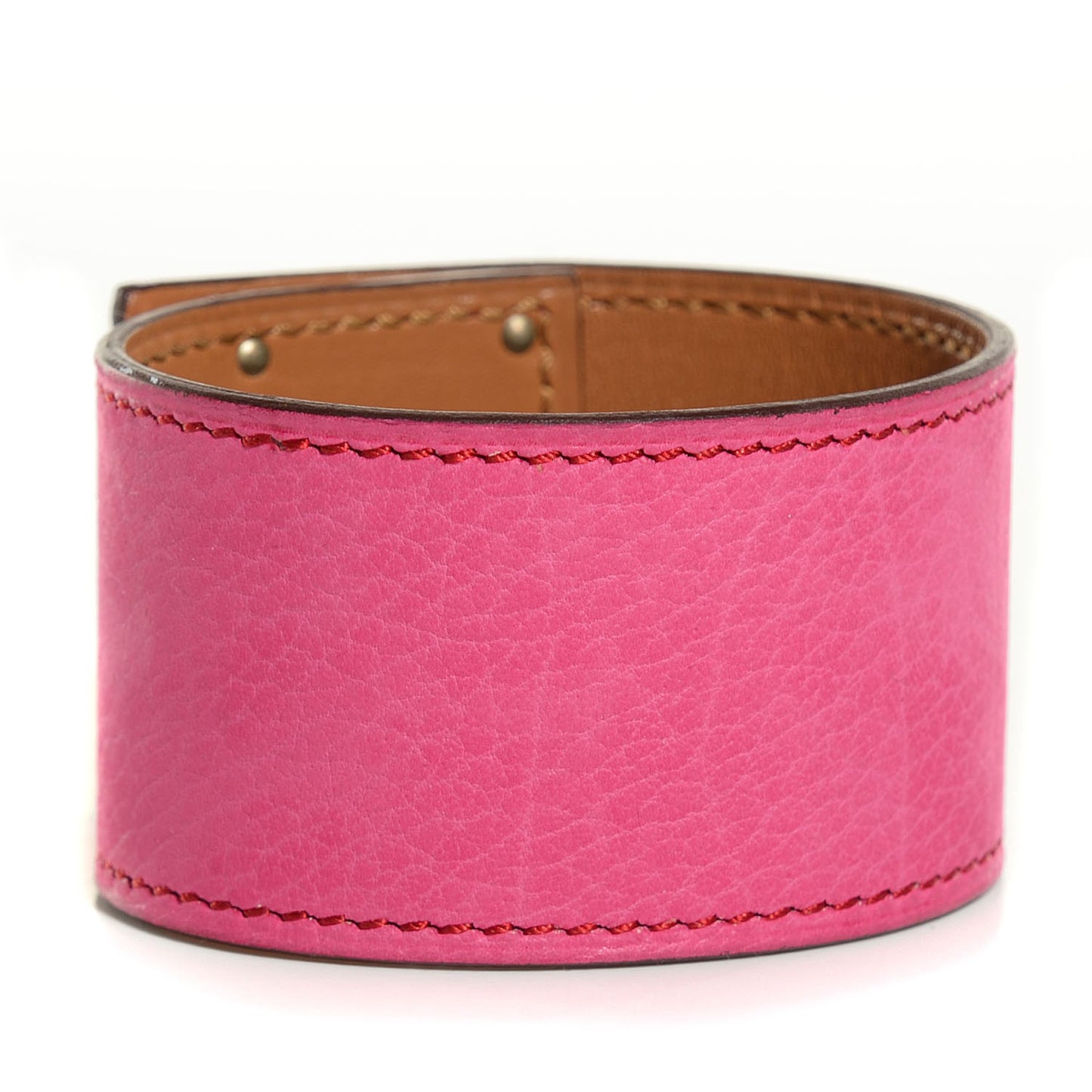 Taurillon Gaucho Kelly Dog Bracelet Fuchsia