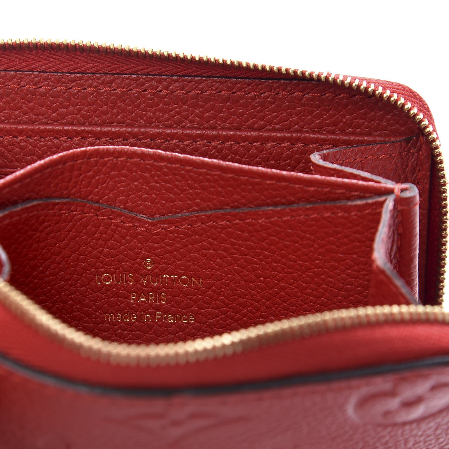 Louis Vuitton Empreinte Zippy Coin Purse Cherry 6 of 8