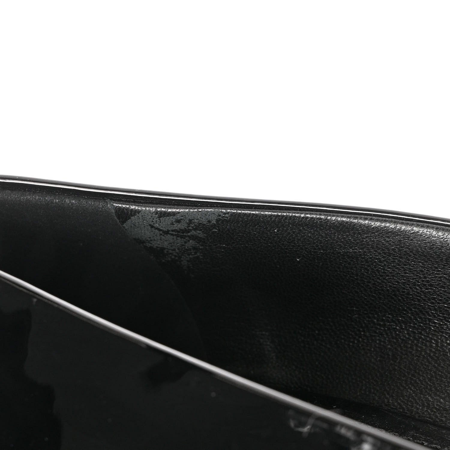 Prada Vernice Metal Triangle Logo 45mm Loafer Pumps 39.5 Black 10 of 10