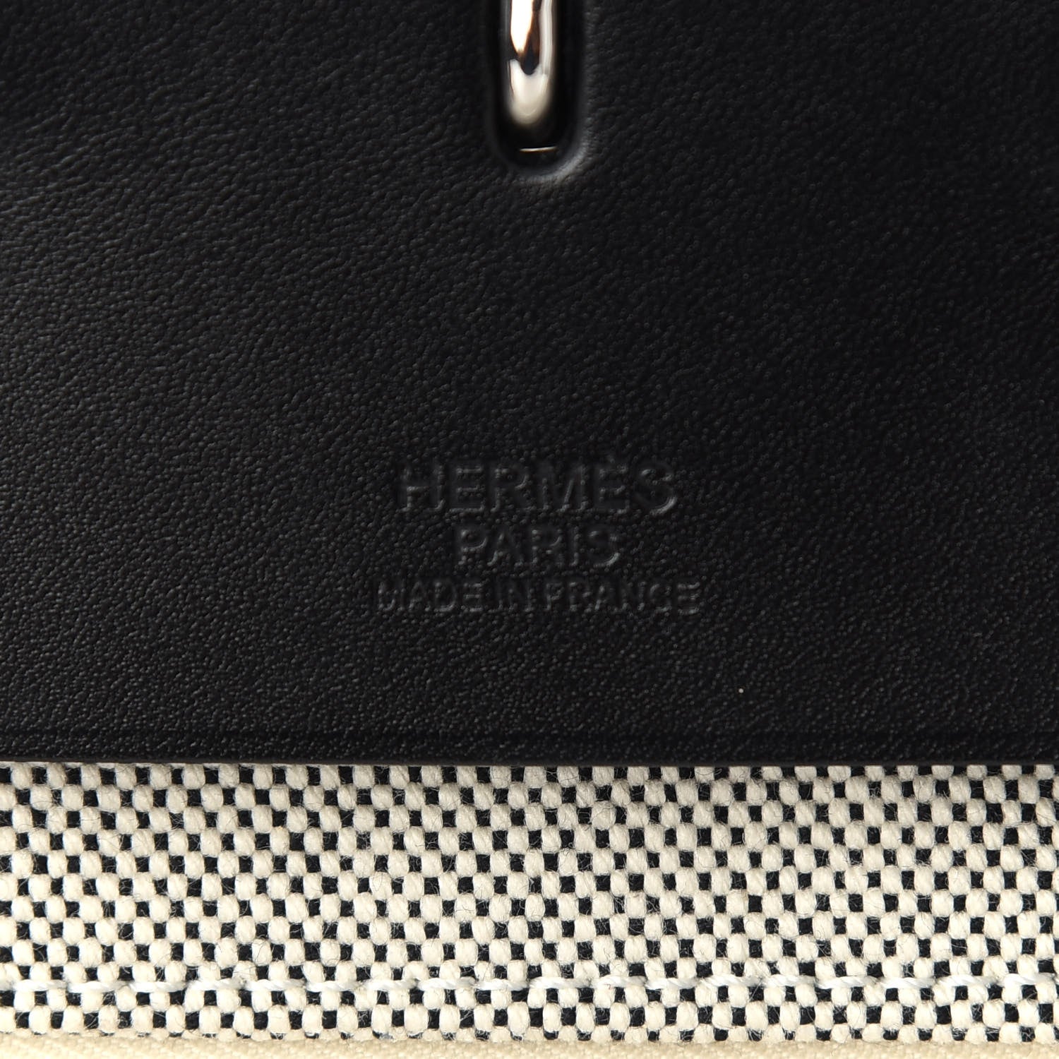 Hermes Criss Viking Vache Hunter Herbag Cabin Zip Retourne 50 Ecru Bleu Marine 7 of 10