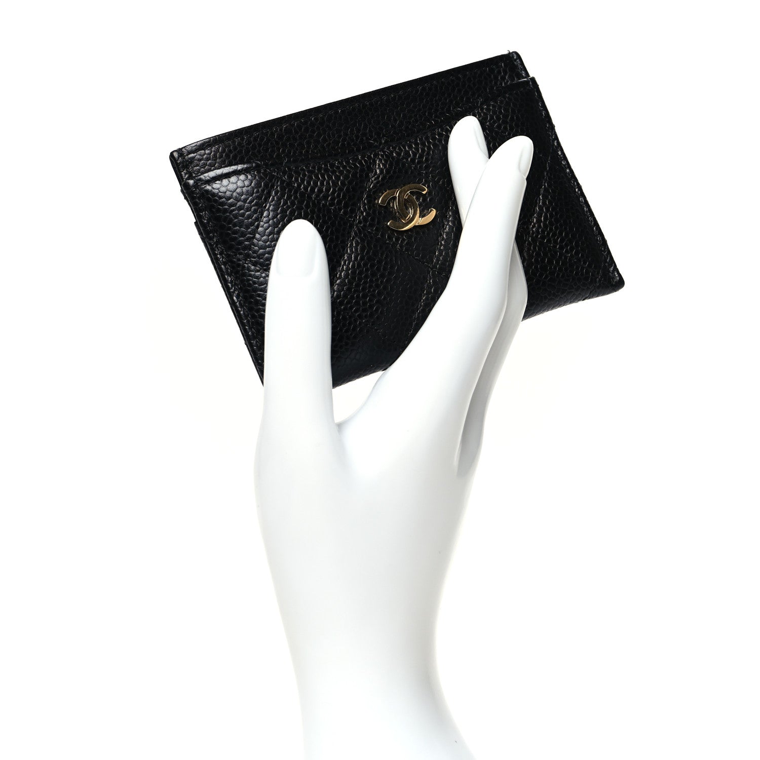 Chanel Caviar Quilted Card Holder Black 2 of 11
