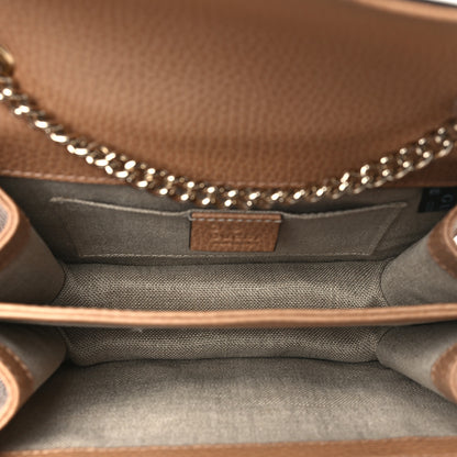 Gucci Dollar Calfskin Small Interlocking G Shoulder Bag Camelia 5 of 10